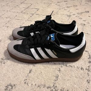 Adidas Samba Vegan Black Gum 9.5 Men in EUC